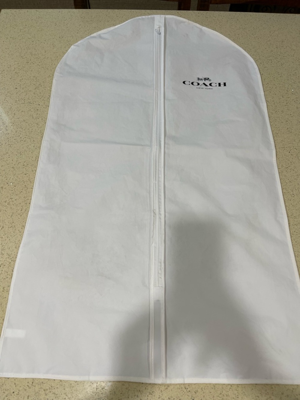 Coach Khaki Trench Coat with Signature Monogram Trim - Picture 14 of 14